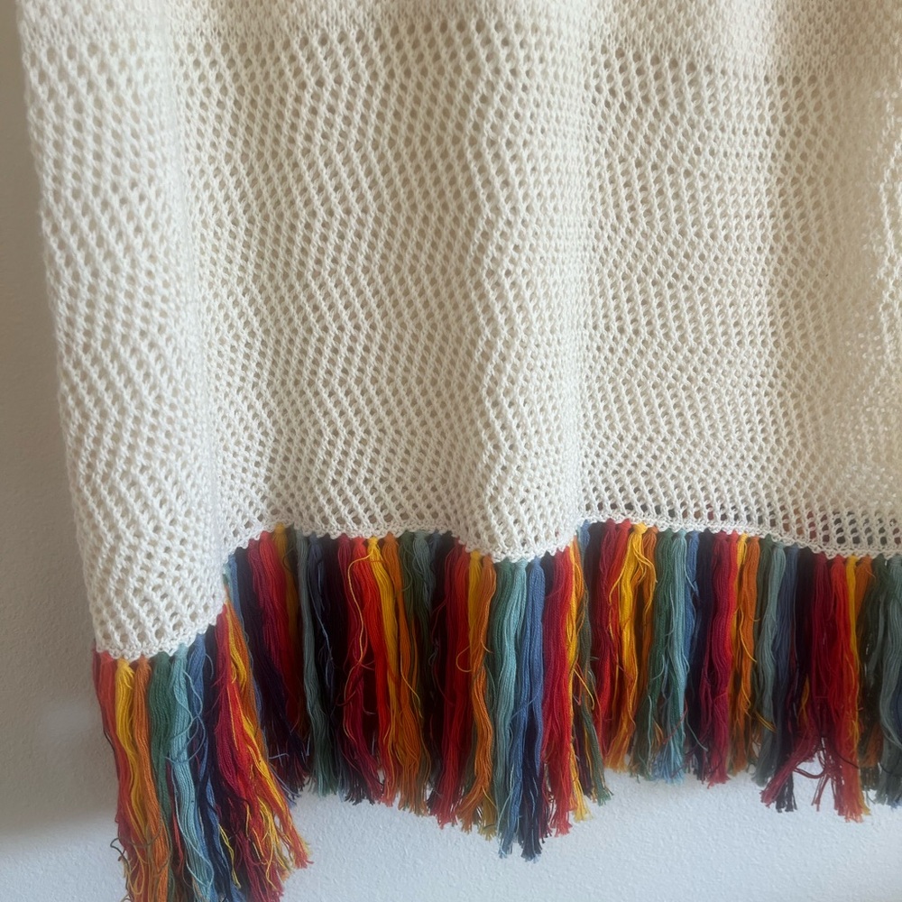 Colorful Striped Knit Skirt - Picture 8 of 8